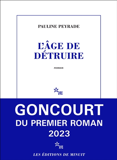 Le premier roman de Pauline Peyrade.
